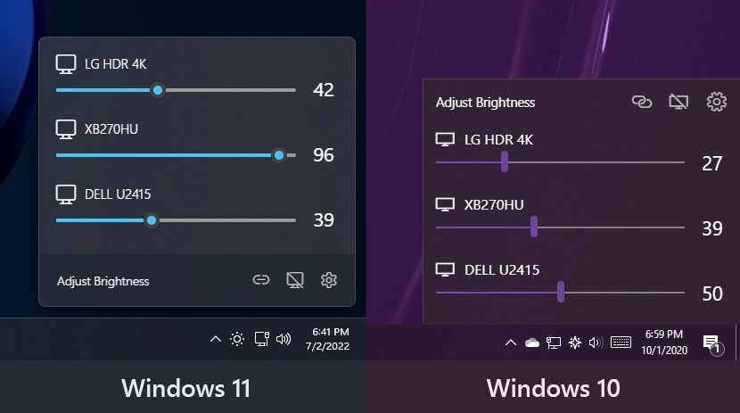 UI Comparison