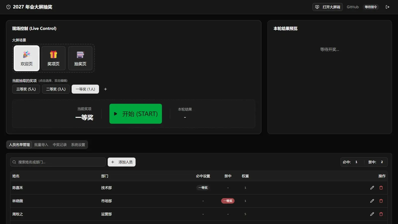 受控后台