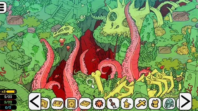马特的寻猫:奇幻丛林与隐藏物品